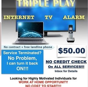 CABLE/INTERNET/HOME PHONE/HOME SECURITY